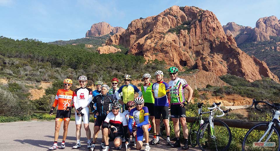 8 - Le Groupe 2 dans l'Esterel